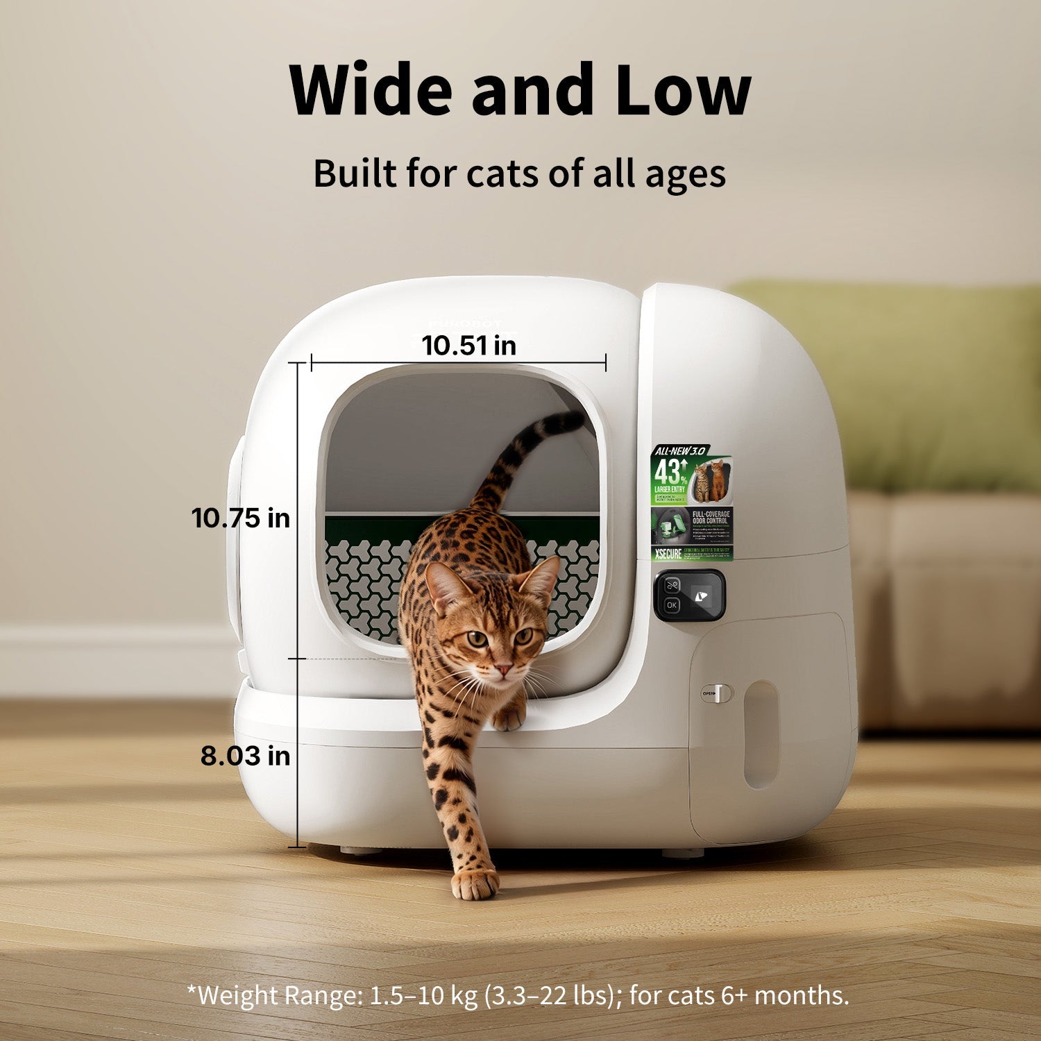 Purobot max 3 Automatic Cat Litter Box