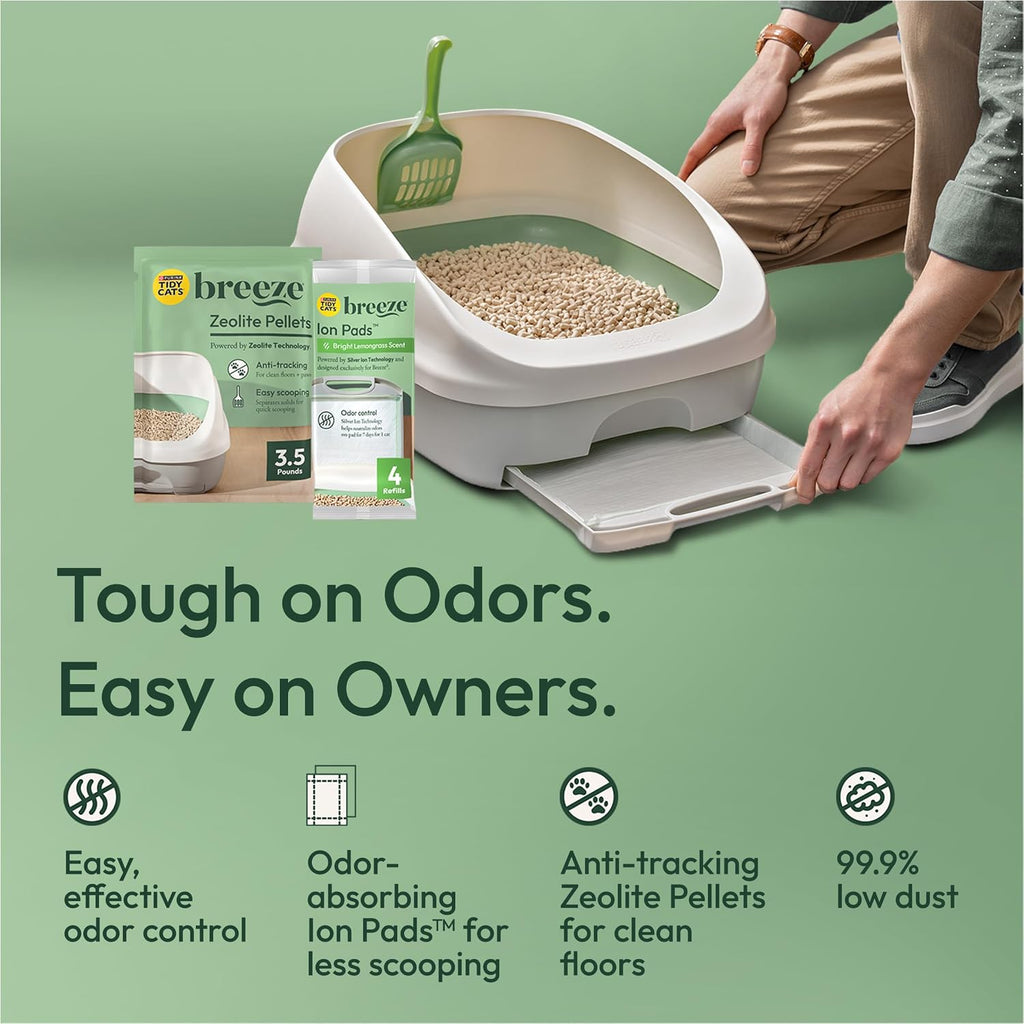 Purina Tidy Cats Breeze Cat Litter Extra Strength Refill Bundle